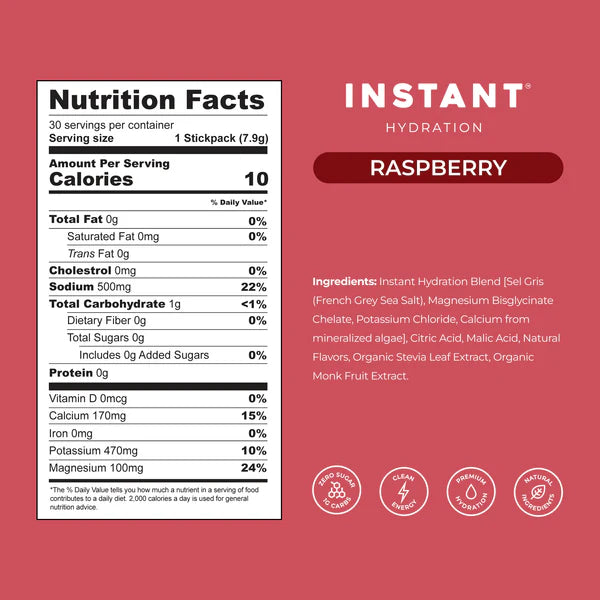 Instant Hydration - Premium Electrolyte Drink Mix