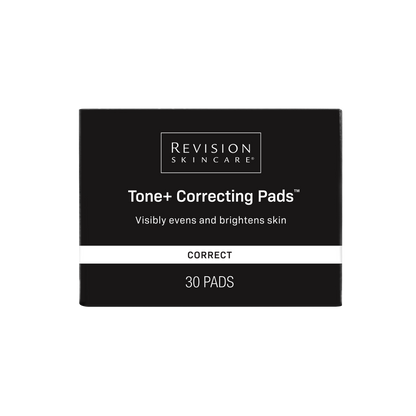Revision Skincare Tone+ Correcting Pads carton, 30 pads