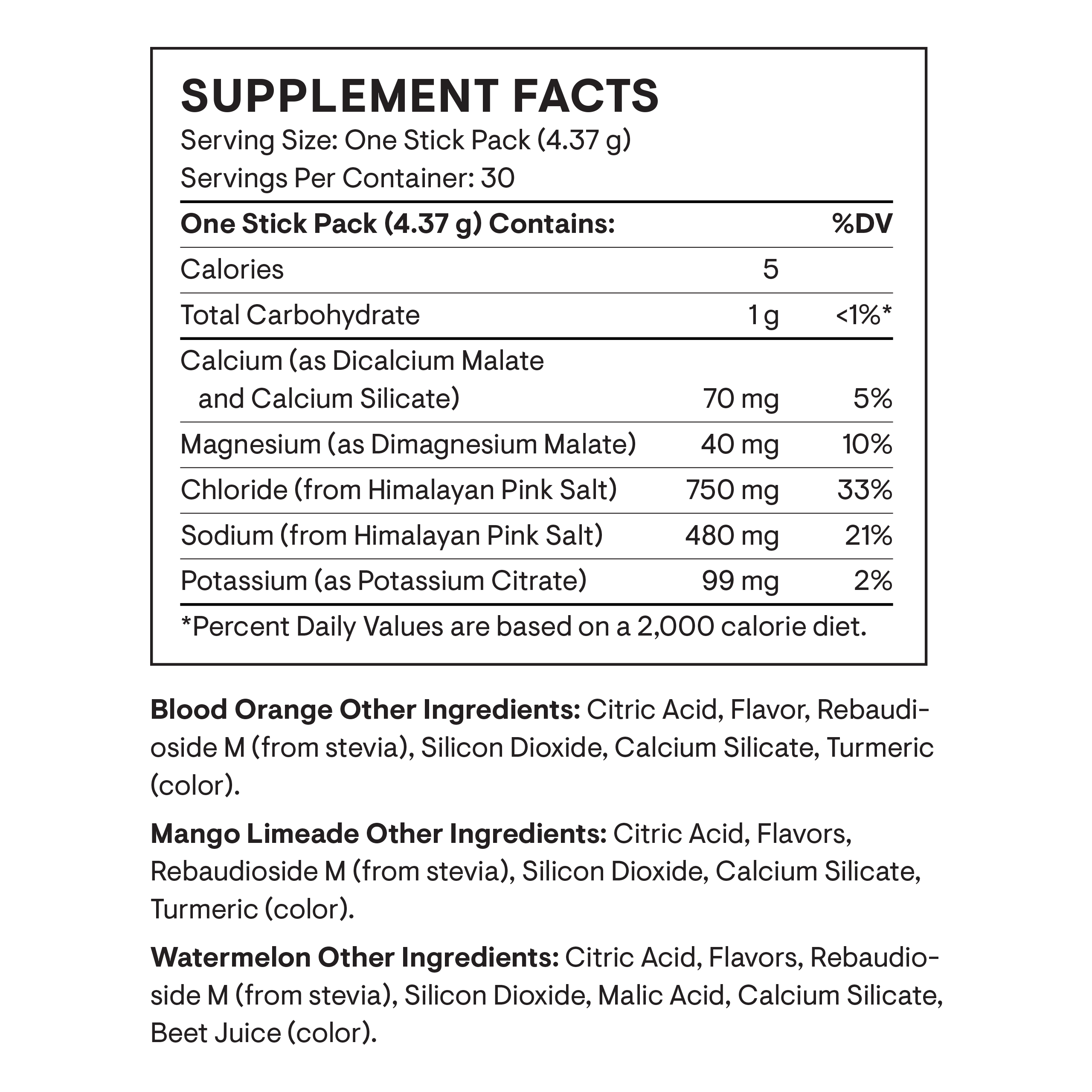 Daily Electrolytes - Variety Pack