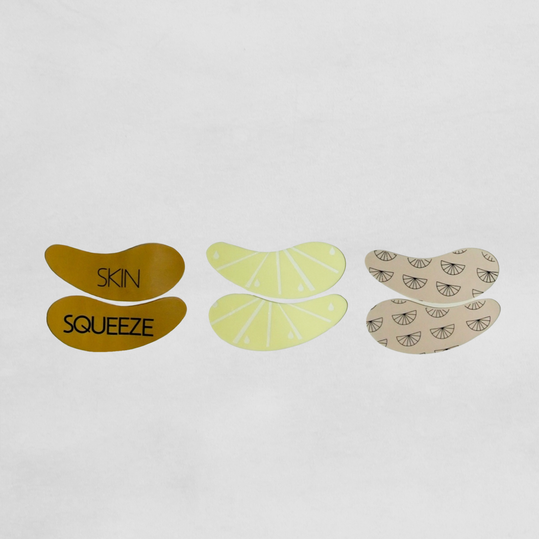 Squeeze Skin Silicone Eye Patch Set