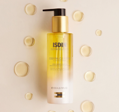 ISDIN Isdinceutics Essential Cleansing - Facial Cleansing Oil for Radiant  Skin, 85% Natural-Origin Ingredients
